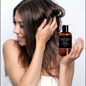 Argan Hair Oil and Shine Serum  Multi Cultural  Adds Shine Helps With Itchy Scalp 2 or 4 oz Bottles