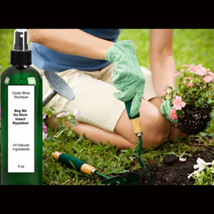 Bug Me No More Insect Repellent Deterrent Spray Or Gel All Natural Deters Mosquitos Flies Gnats And More 2 or 4 ounce