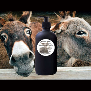 Organic Donkey Milk Lotion Soothing Moisturizing Nice Rich Consistency Great For All Skin Types 8 oz Bottle Assorted Scents