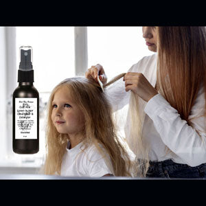 Kids Goat Milk Leave In Hair Conditioner and Detangler Tangle and Snarl Free Hair For Kids - 4 oz Spray Bottles With Scents Kids Love