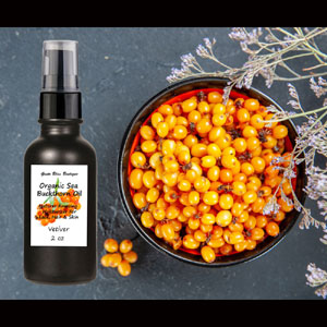 Organic Sea Buckthorn Oil, Nature's Amazing Moisturizer For Face, Skin & Hair 1 oz Bottles Unrefined Cold Pressed Scented or Unscented