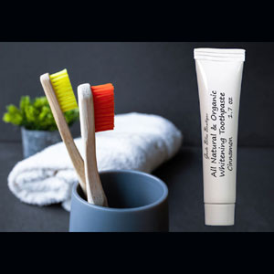 Whitening Toothpaste All Natural & Organic Perfect for Entire Family 1.7 oz Tube Assorted Flavors