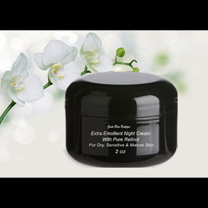 Face Cream Pure Retinol Extra Emollient Night Cream With Shea Butter & Manuka Honey Helps Dry Sensitive Mature Skin Fragrance Free