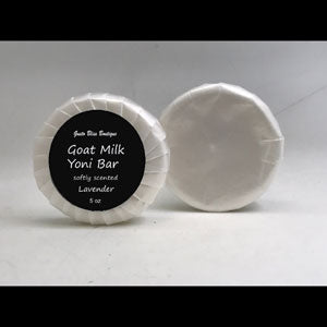 Goat Milk Yoni Soap Bar Gentle Feminine Cleansing Bar 4 ounces Softly Scented or Unscented