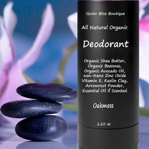 Natural Organic Deodorant Zinc Oxide Aluminum Free Non GMO Deodorant Won't Stain Clothes